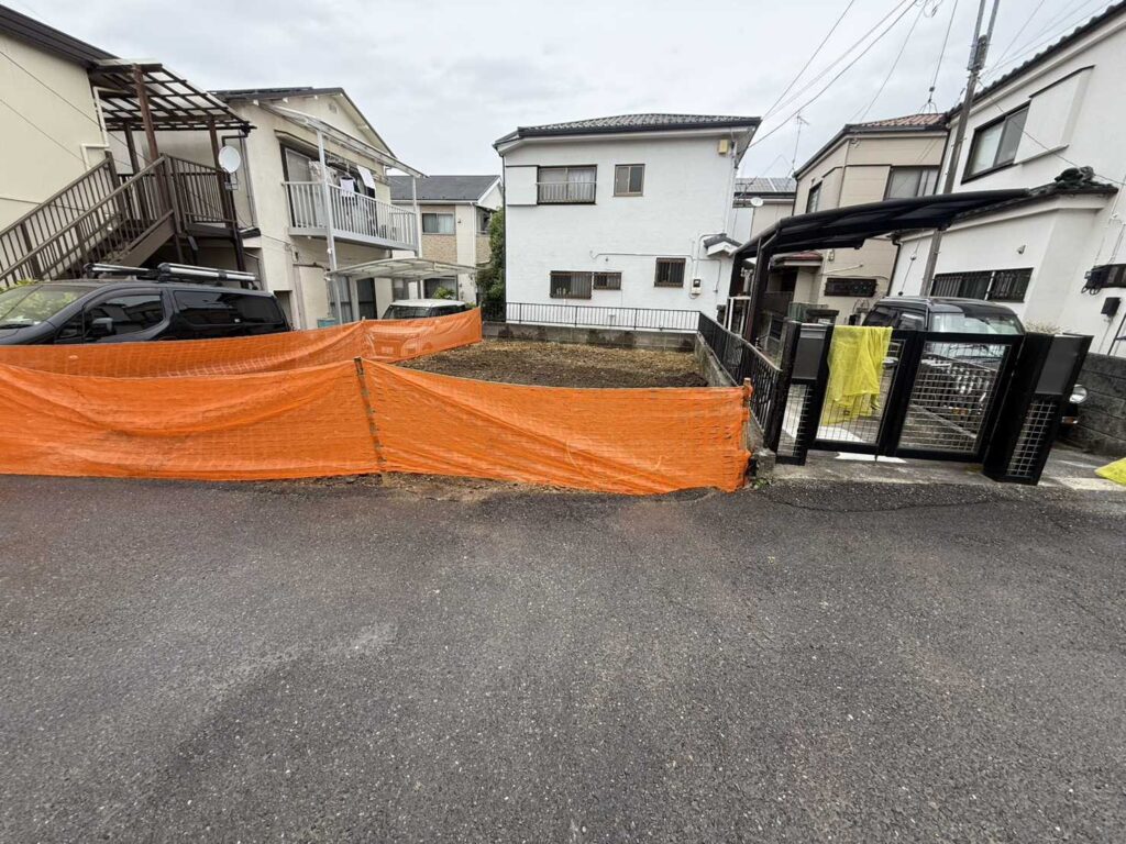 八王子市並木町の解体工事
