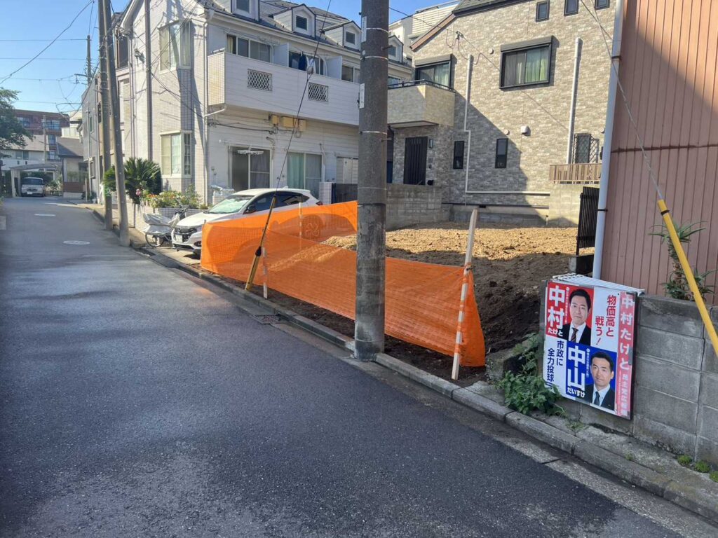 横浜市神奈川区西寺尾の解体工事