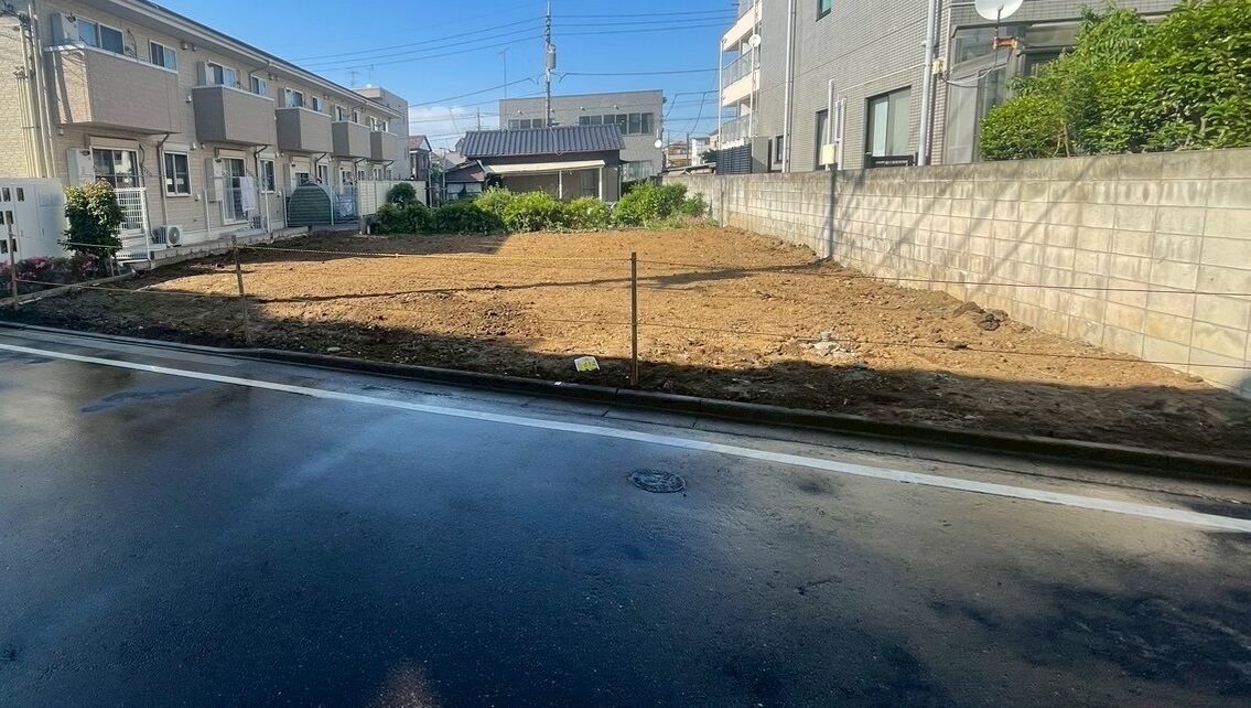 戸田市喜沢の解体工事の画像