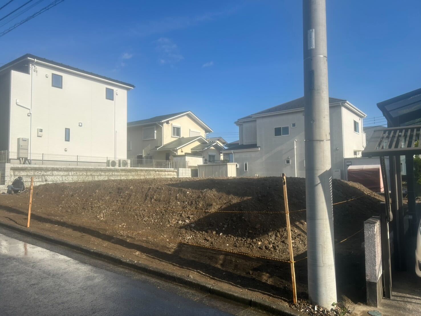 横浜市栄区庄戸の解体工事の画像