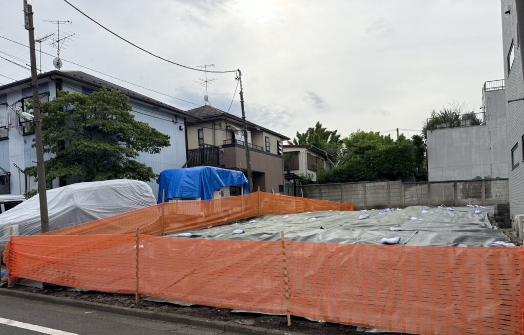 大田区北馬込の解体工事