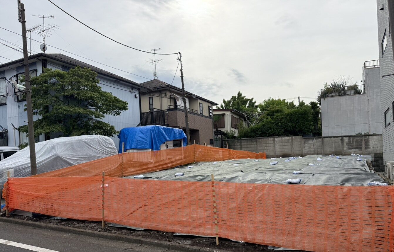 大田区北馬込の解体工事の画像