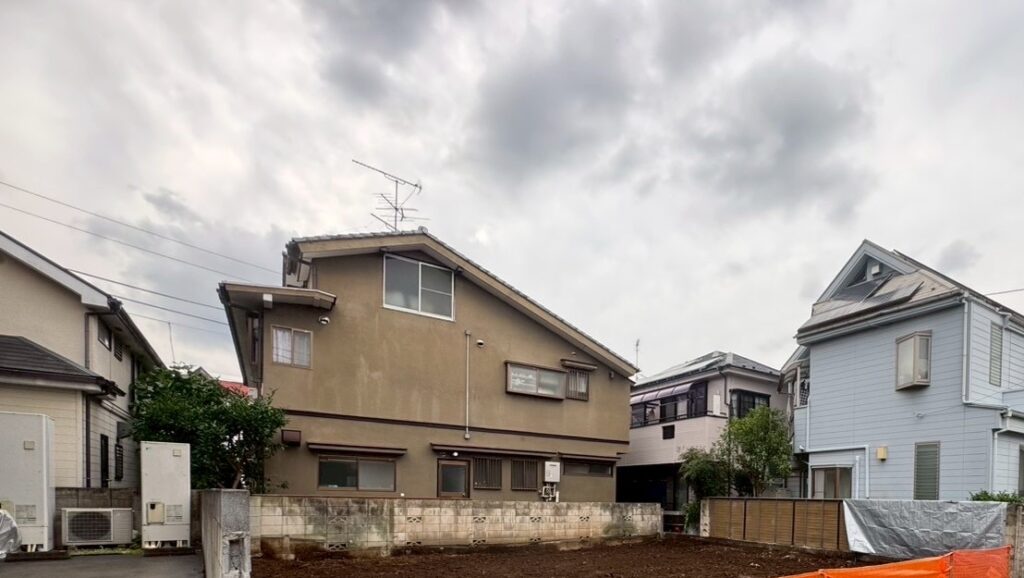 練馬区三原台の解体工事
