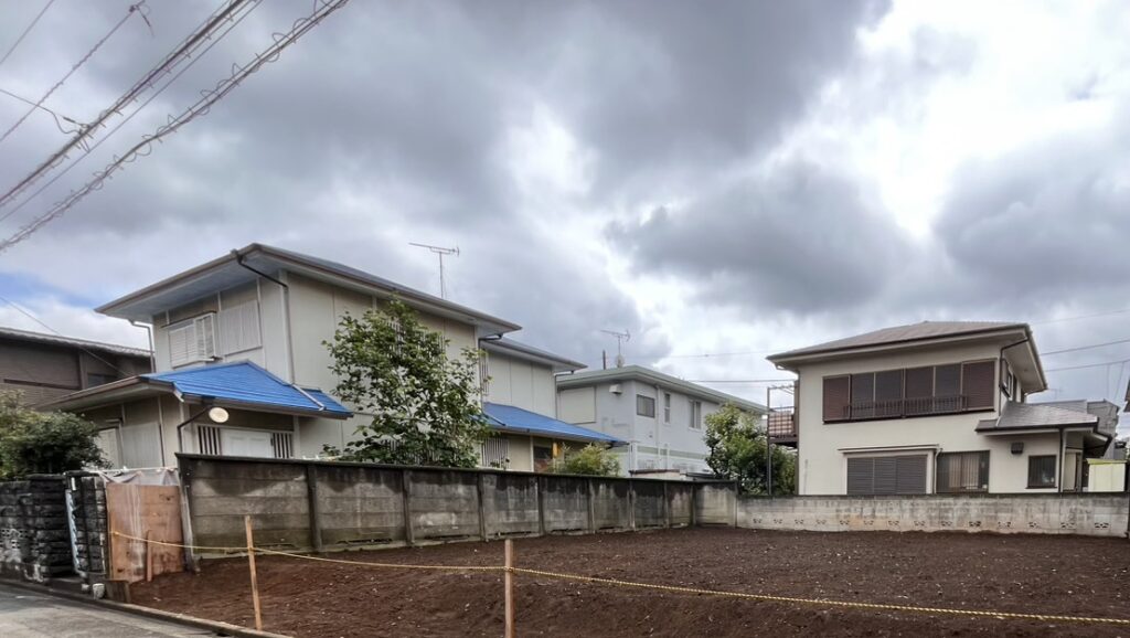 中野区丸山の解体工事