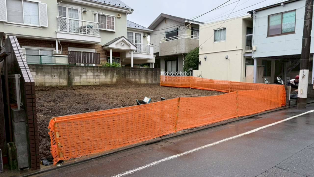 府中市四谷の解体工事