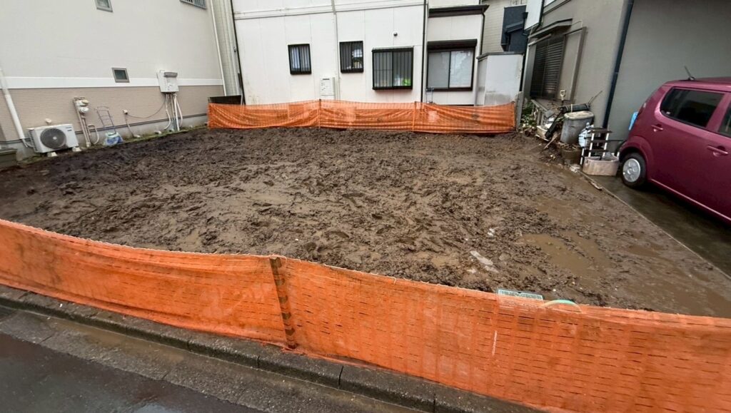 新座市野寺の解体工事