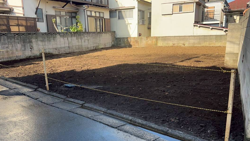 練馬区平和台の解体工事の画像