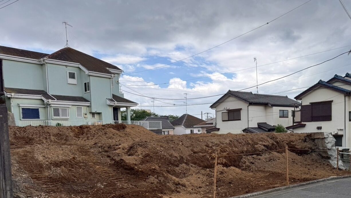大和市福田の解体工事の画像