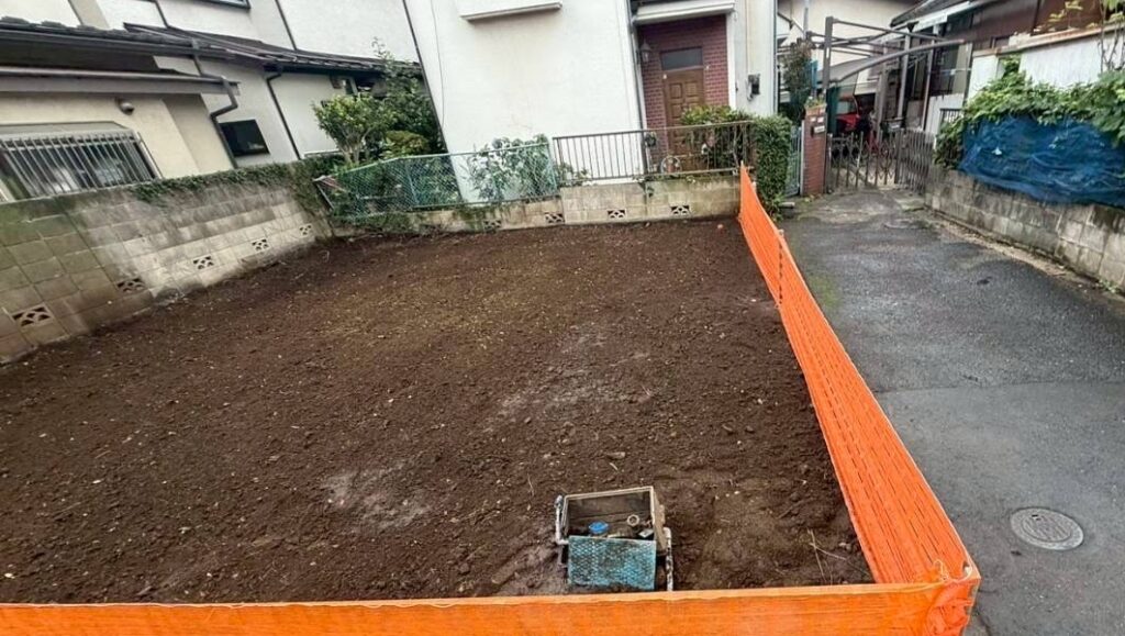 東村山市富士見町の解体工事
