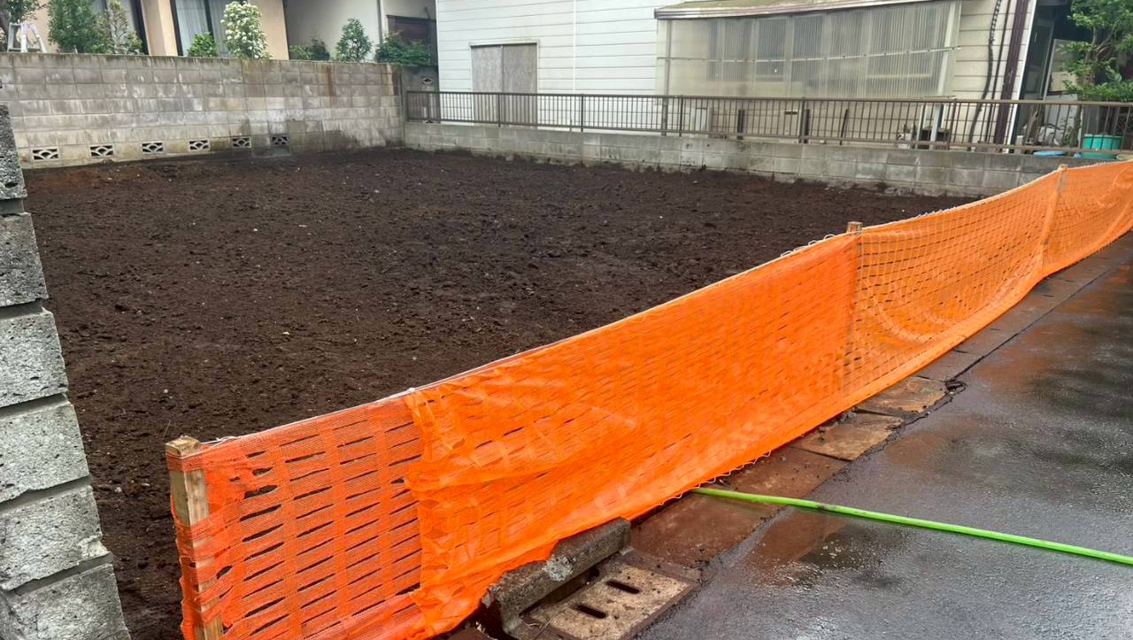 狛江市中和泉の解体工事の画像