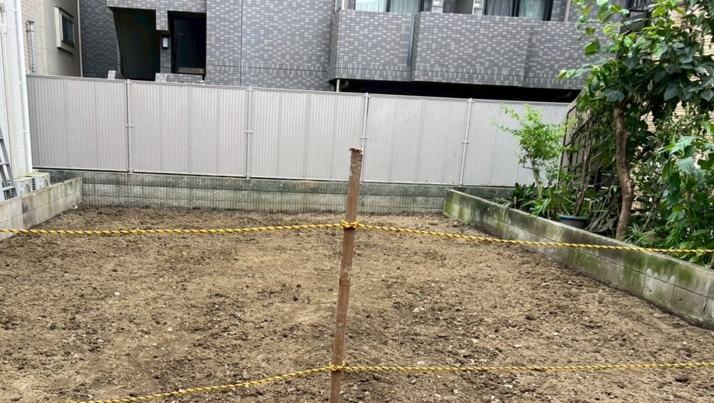 大田区西糀谷の解体工事