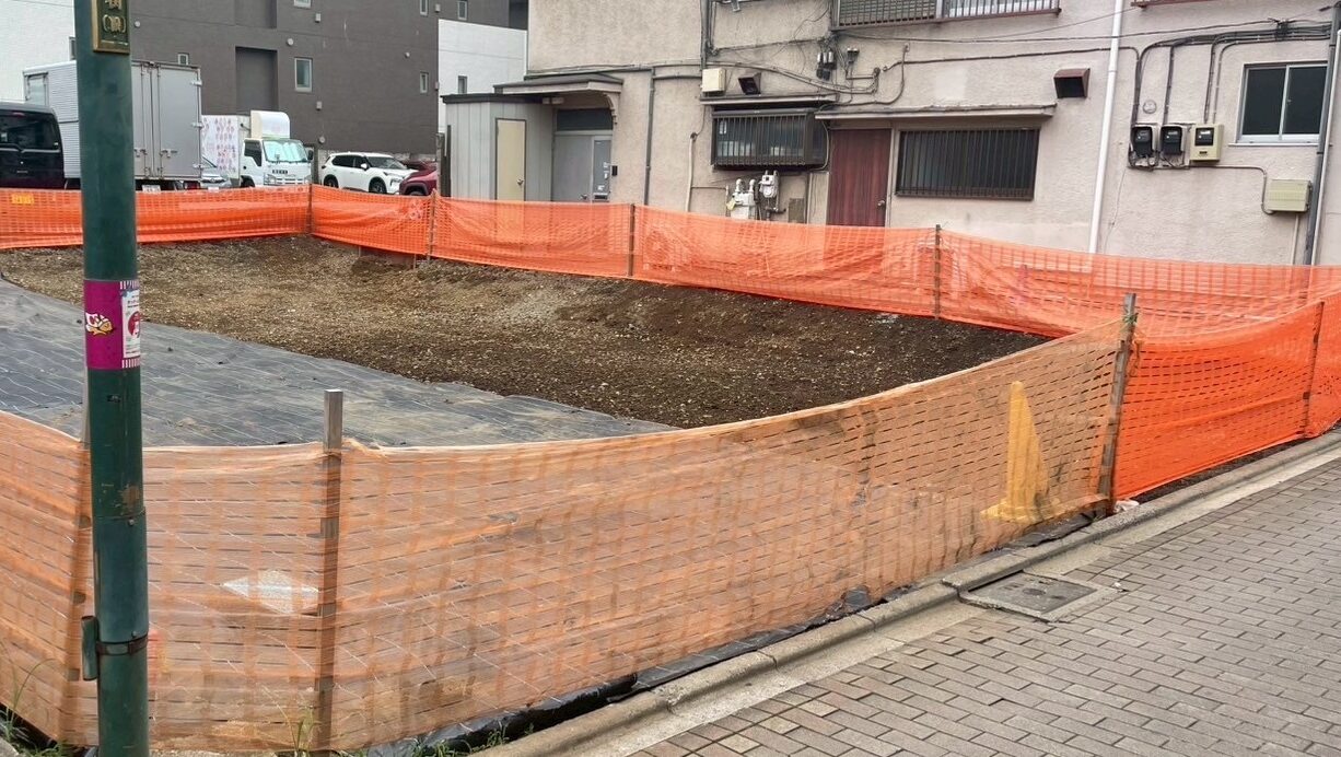 板橋区宮本町の解体工事の画像