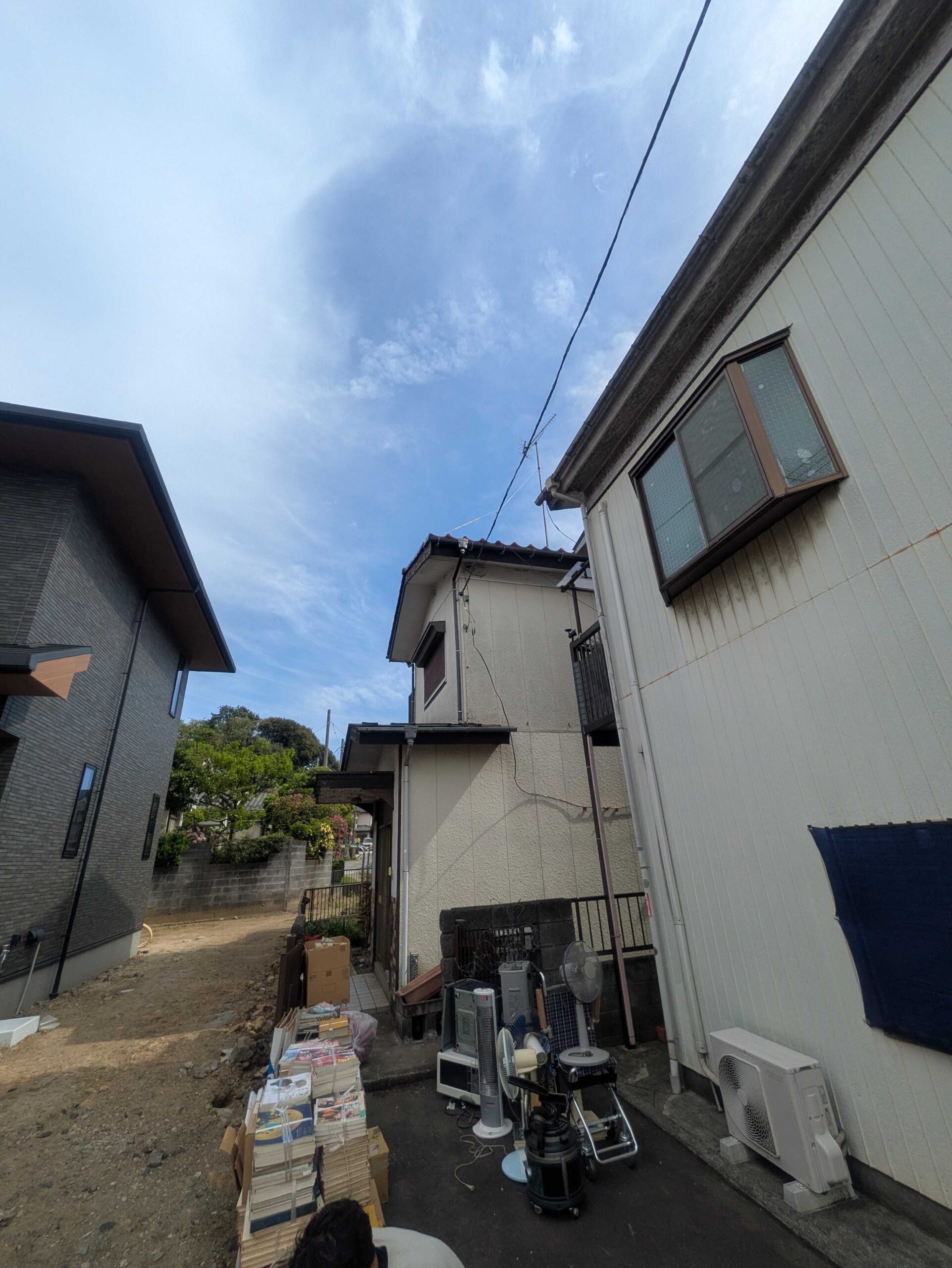 横浜市戸塚区柏尾町の解体工事の画像