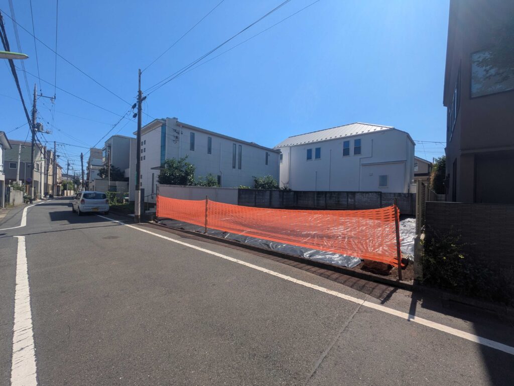 世田谷区奥沢の解体工事