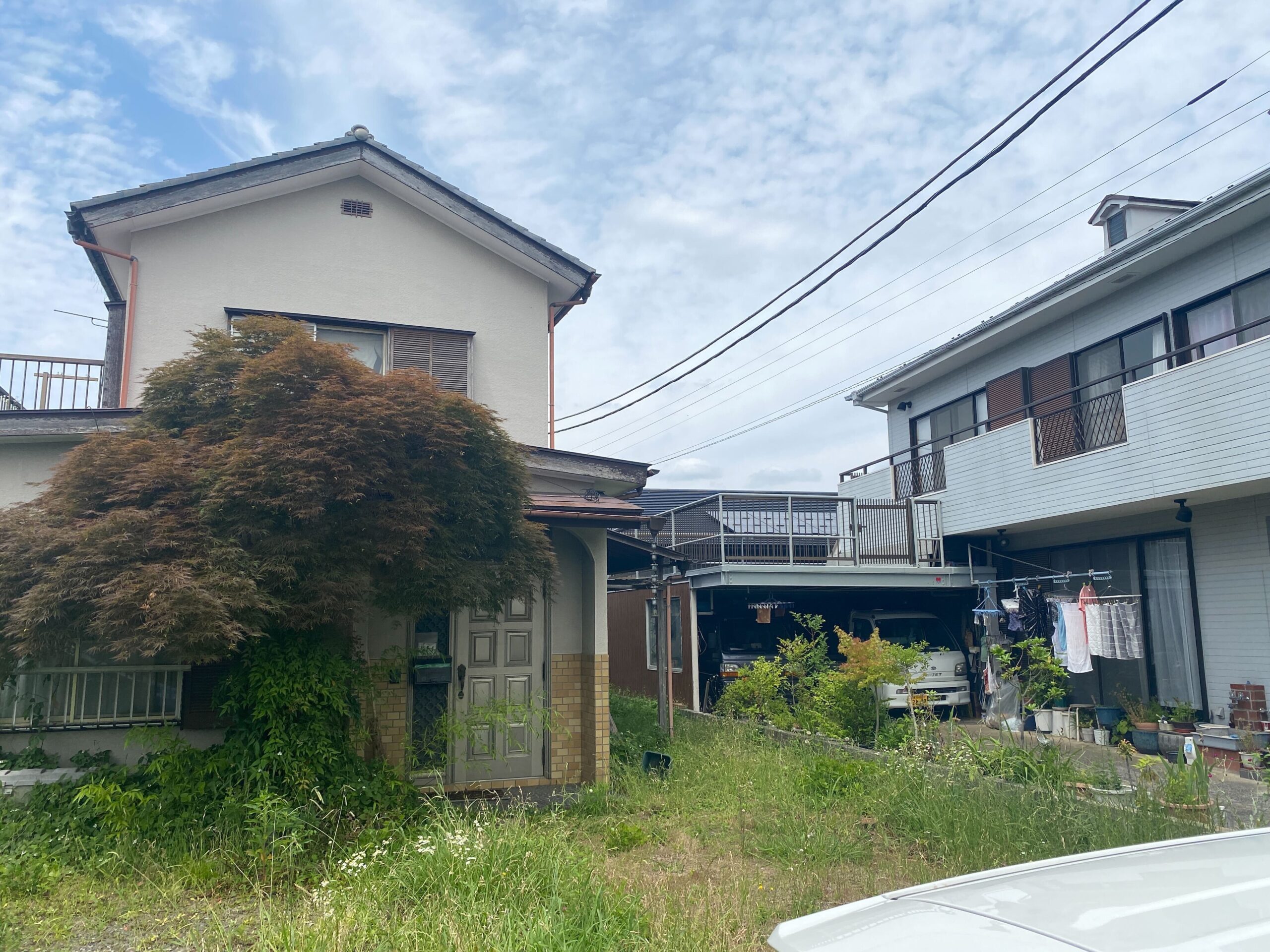 横浜市青葉区鴨志田の解体工事の画像