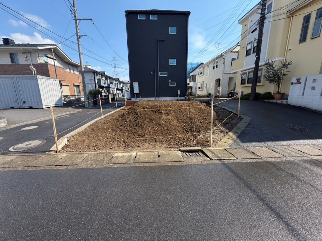 川崎市高津区新作の解体工事