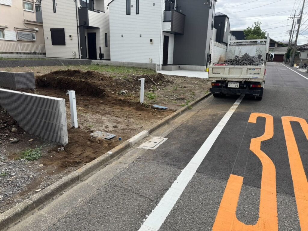 北足立郡伊奈町栄の解体工事