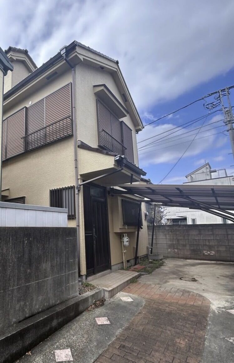 国分寺市内藤の解体工事の画像