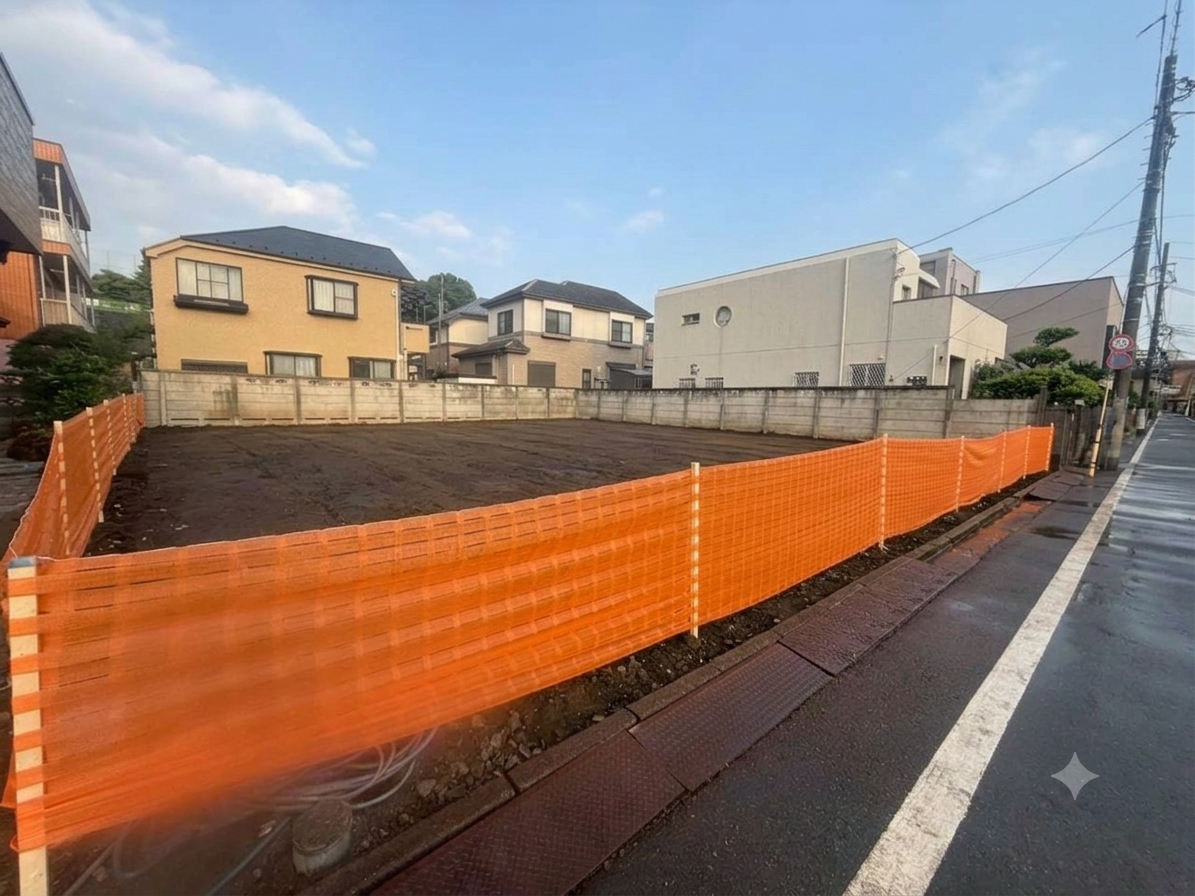 八王子市大和田町の解体工事の画像