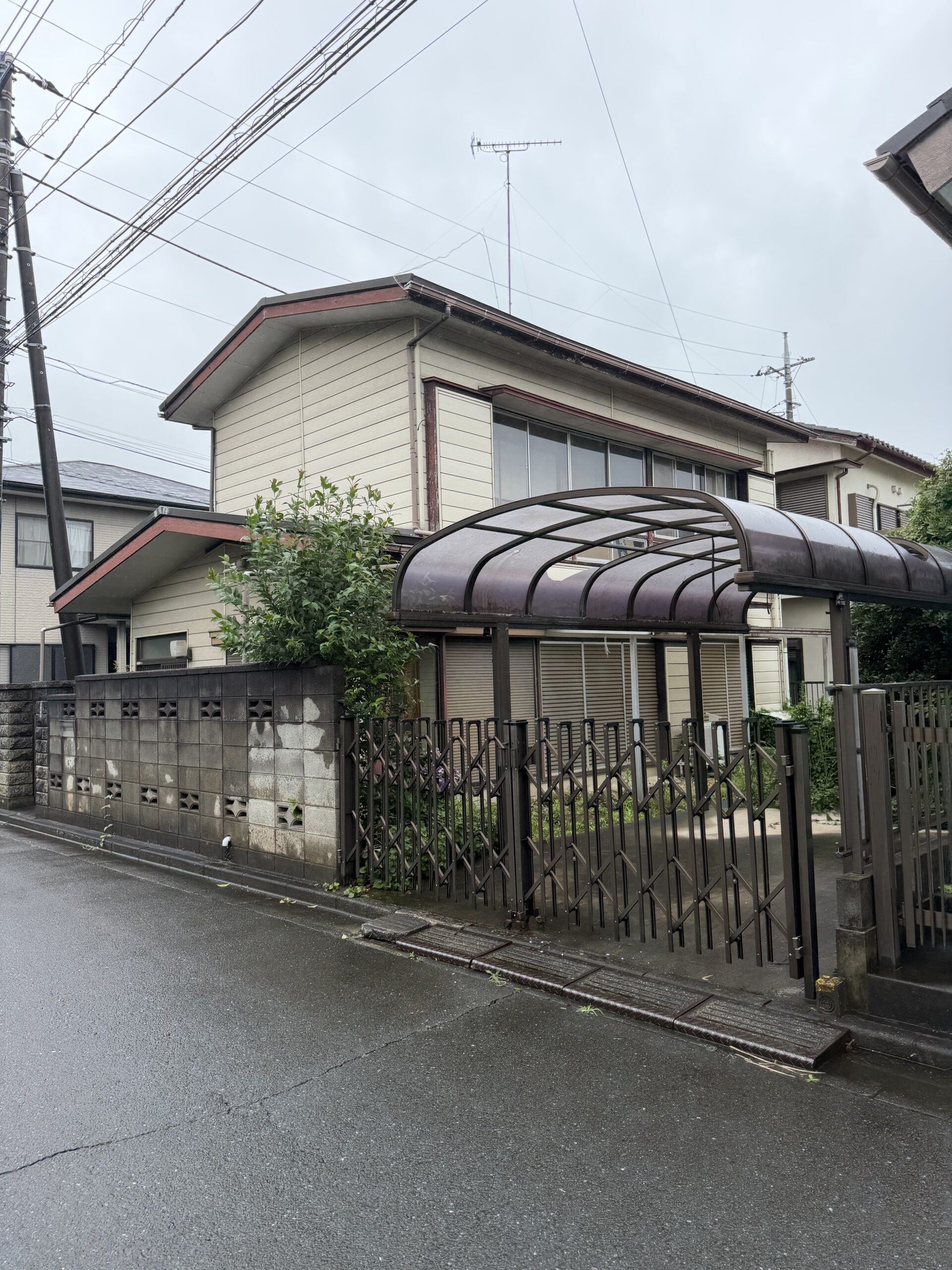狭山市入間川の解体工事の画像