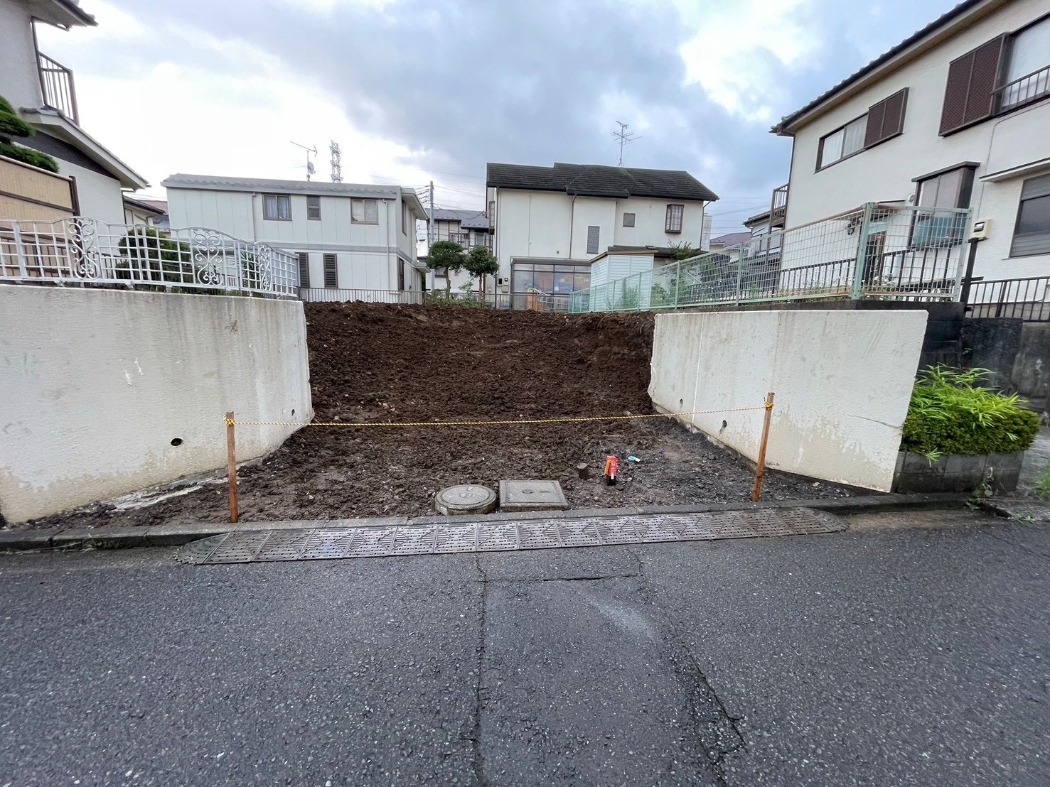 横浜市都筑区平台の解体工事の画像