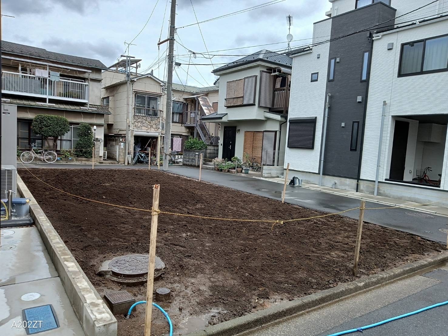 朝霞市本町の解体工事の画像