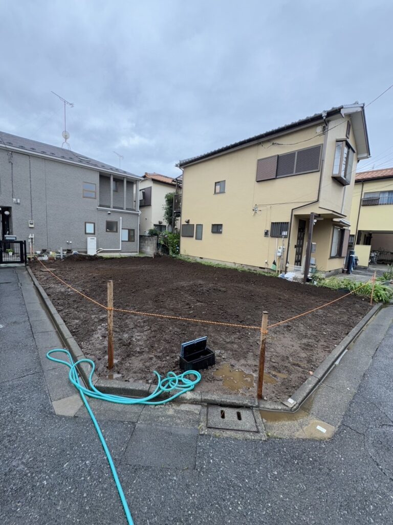府中市新町の解体工事