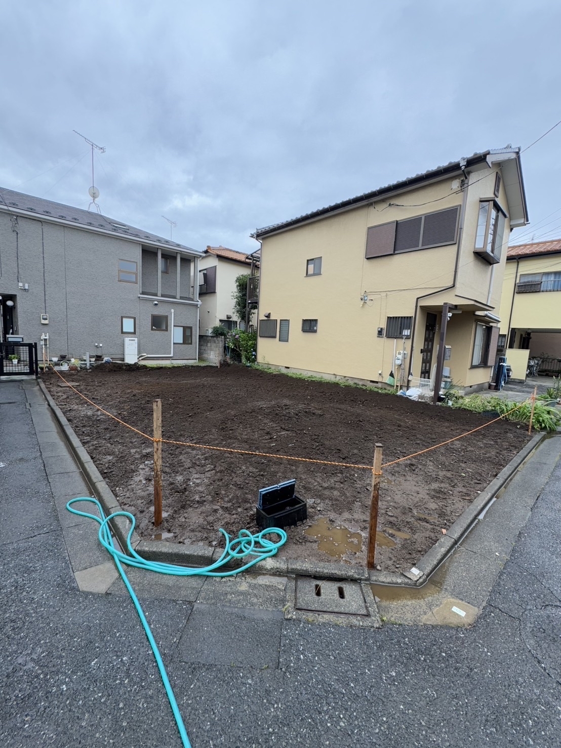 府中市新町の解体工事の画像