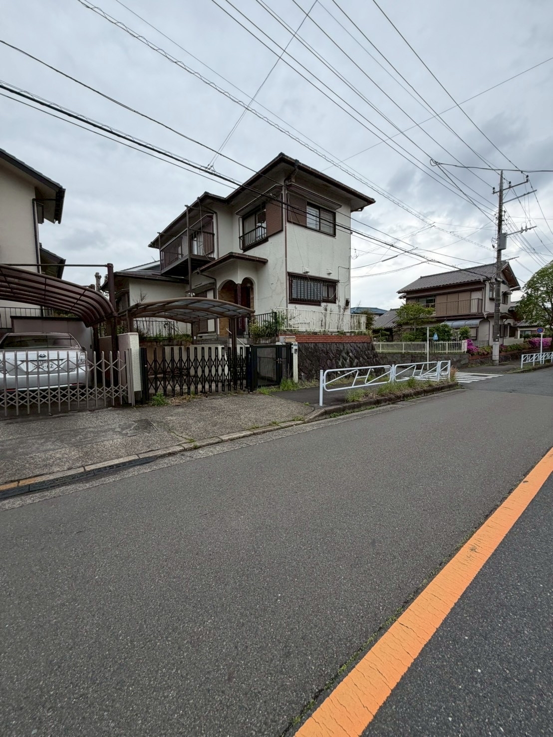 八王子市北野台の解体工事の画像