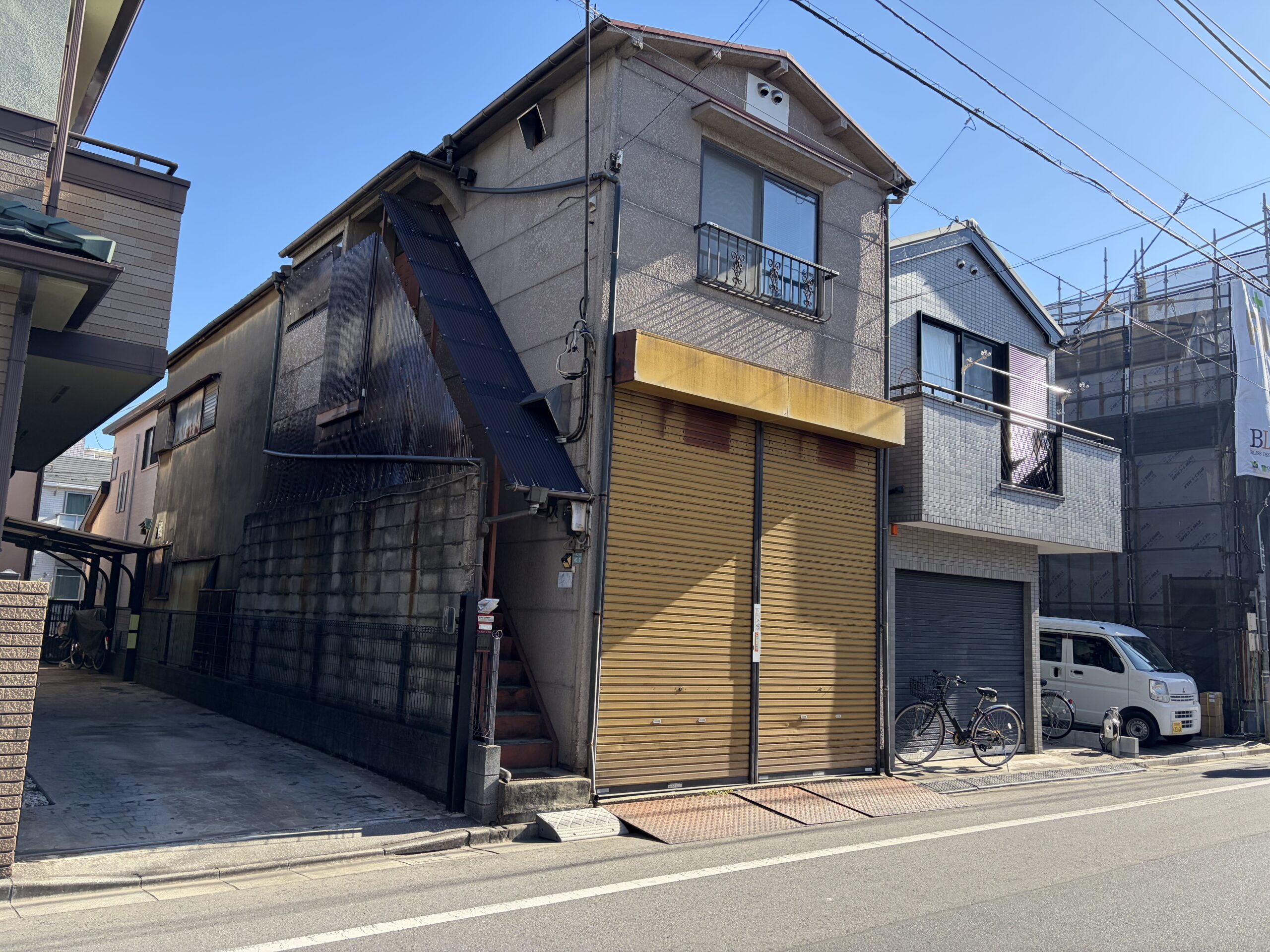 豊島区千早の解体工事の画像