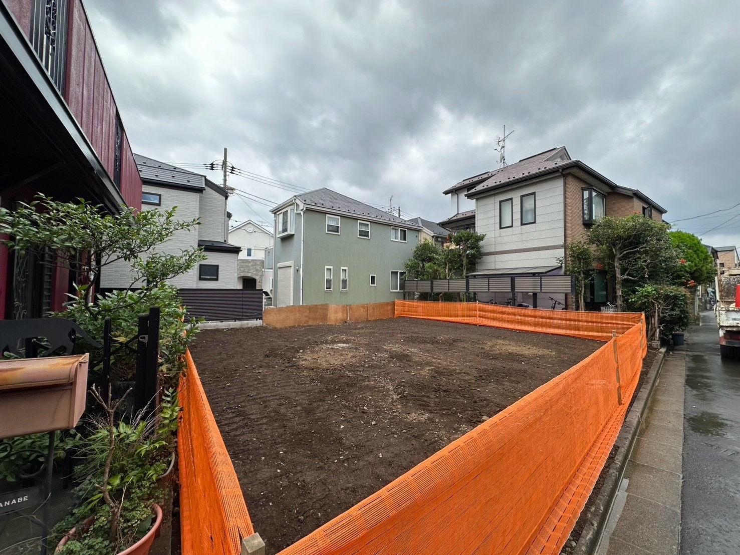 杉並区成田東の解体工事の画像