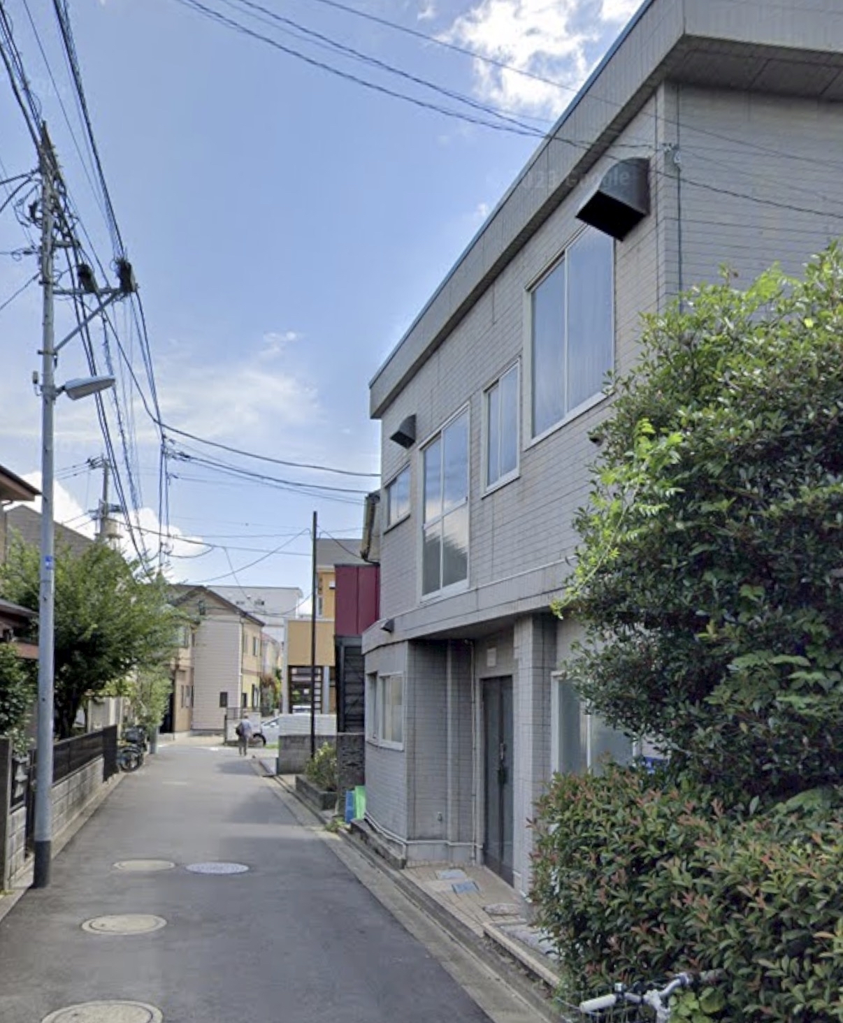 杉並区成田東の解体工事の画像
