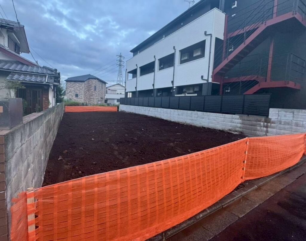 福生市熊川の解体工事