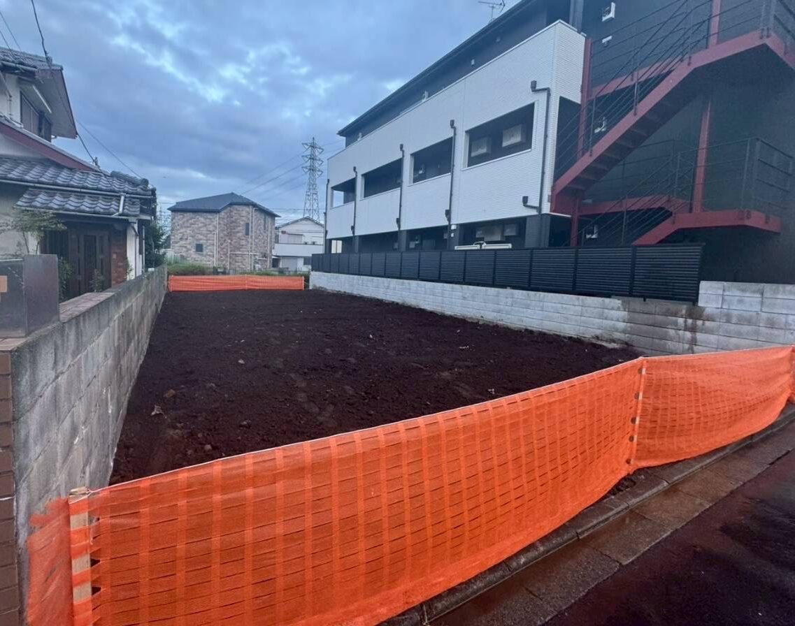 福生市熊川の解体工事の画像