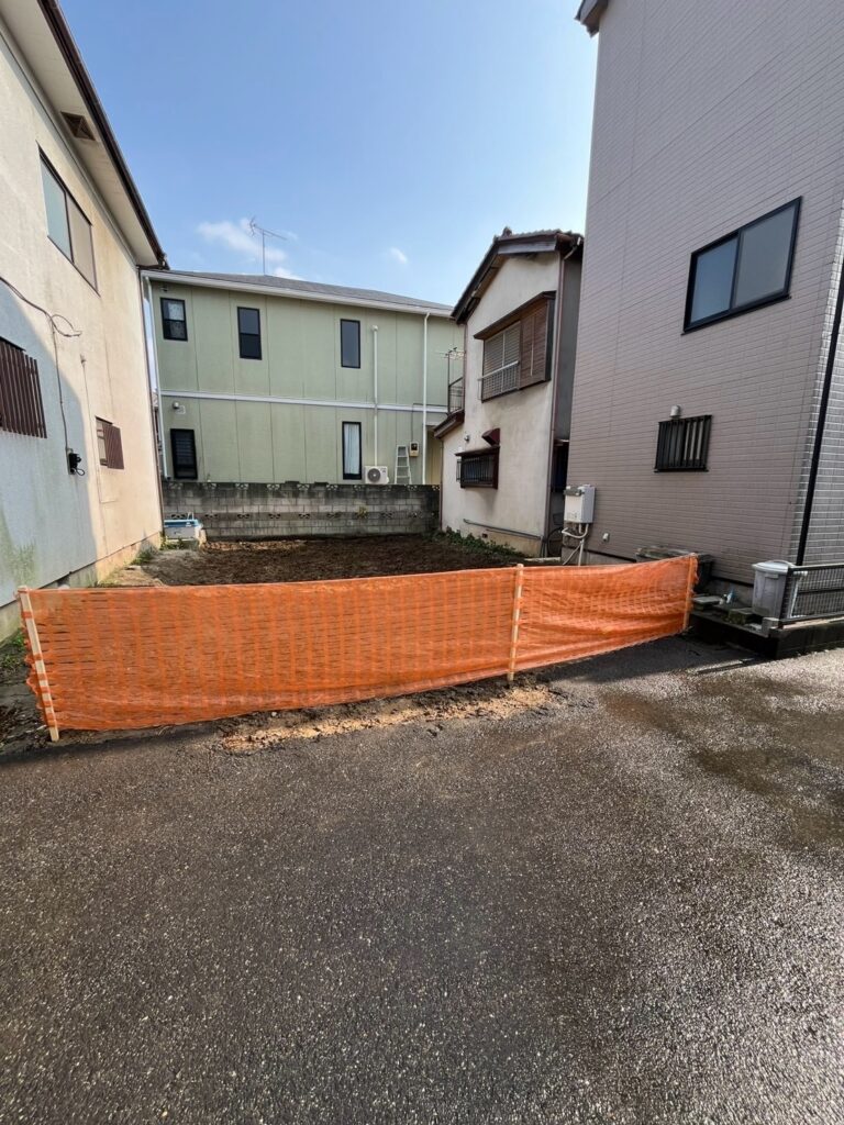 草加市谷塚町の解体工事