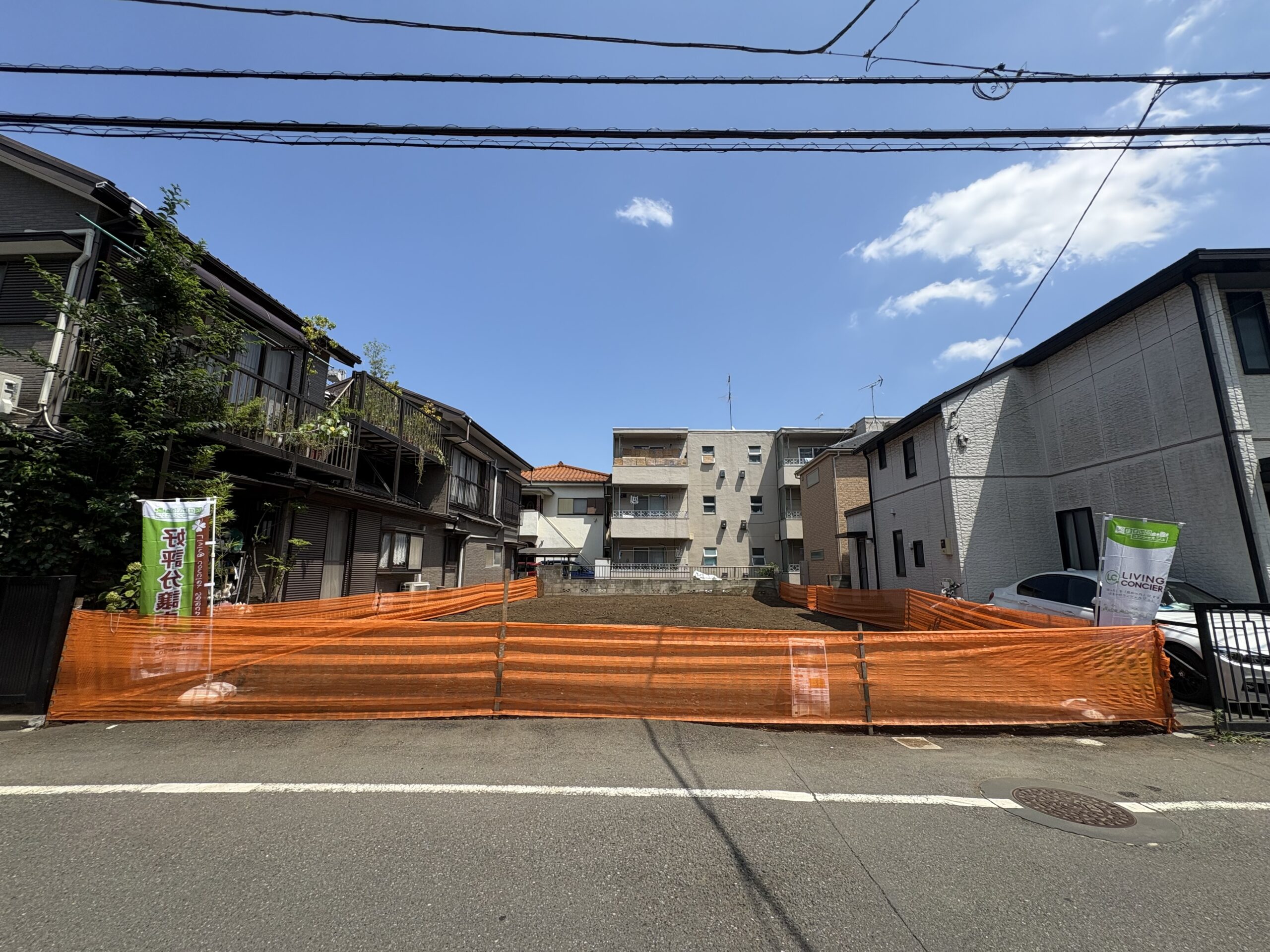 国分寺市東恋ヶ窪の解体工事の画像