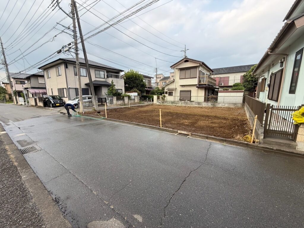 狭山市入間川の解体工事