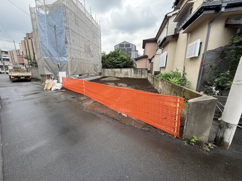 練馬区石神井町の解体工事
