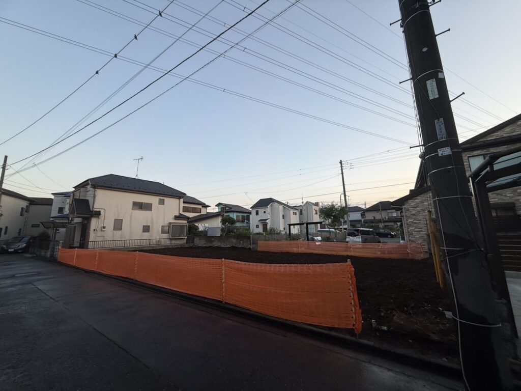 入間郡三芳町藤久保の解体工事