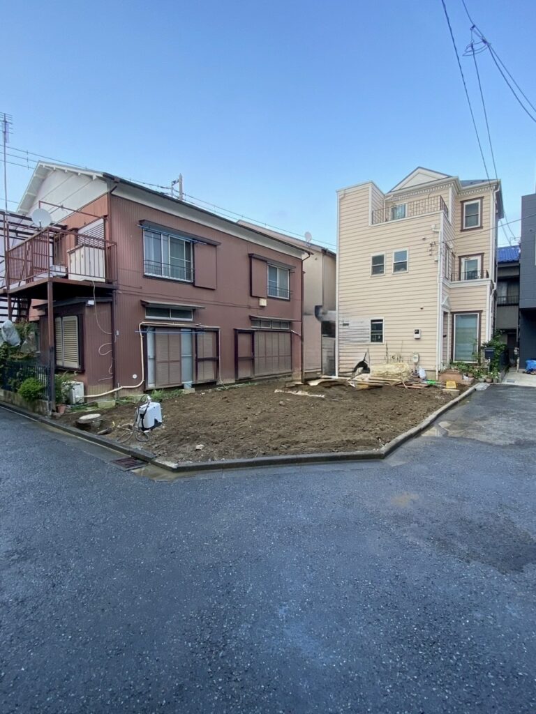 川崎市中原区上平間の解体工事