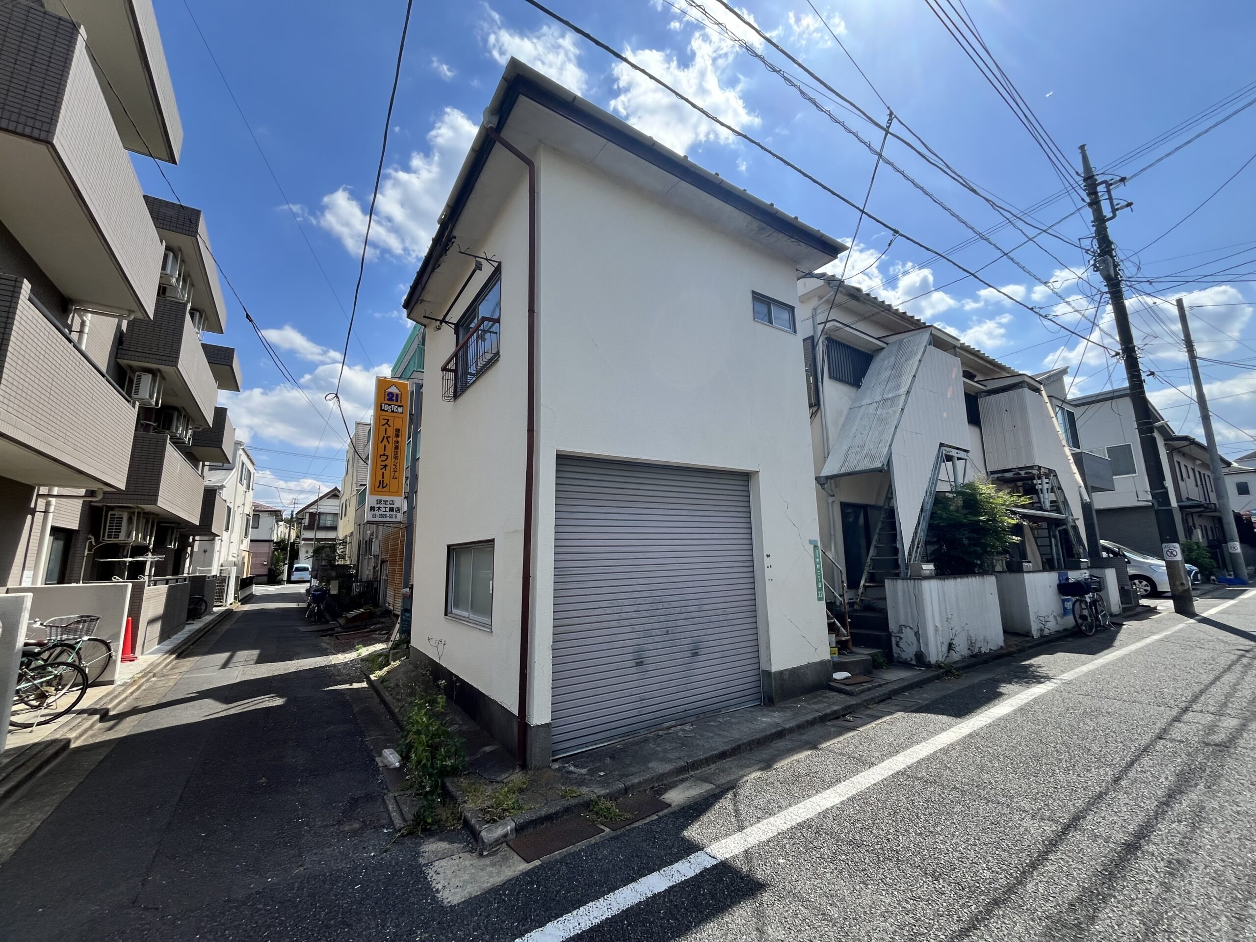 練馬区中村の解体工事の画像