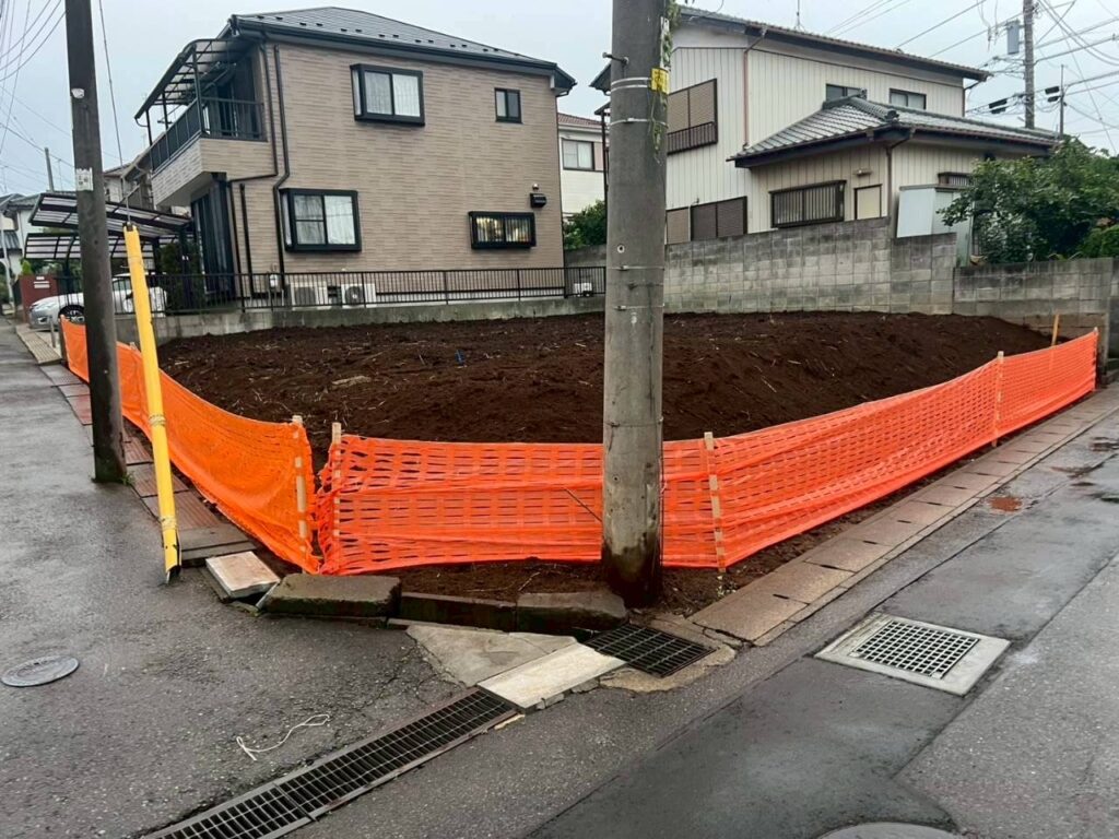 柏市戸張の解体工事