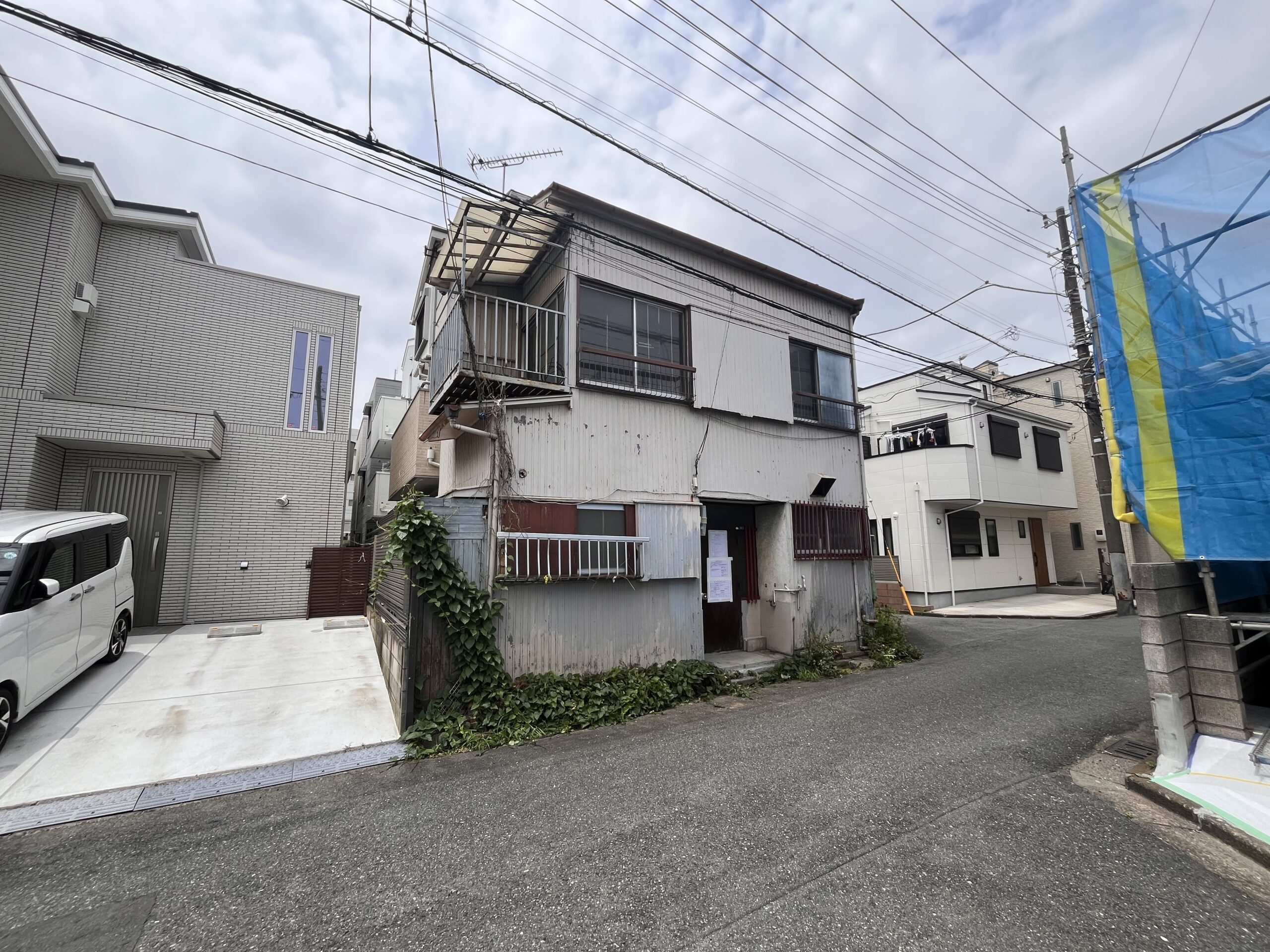 川崎市川崎区鋼管通の解体工事の画像