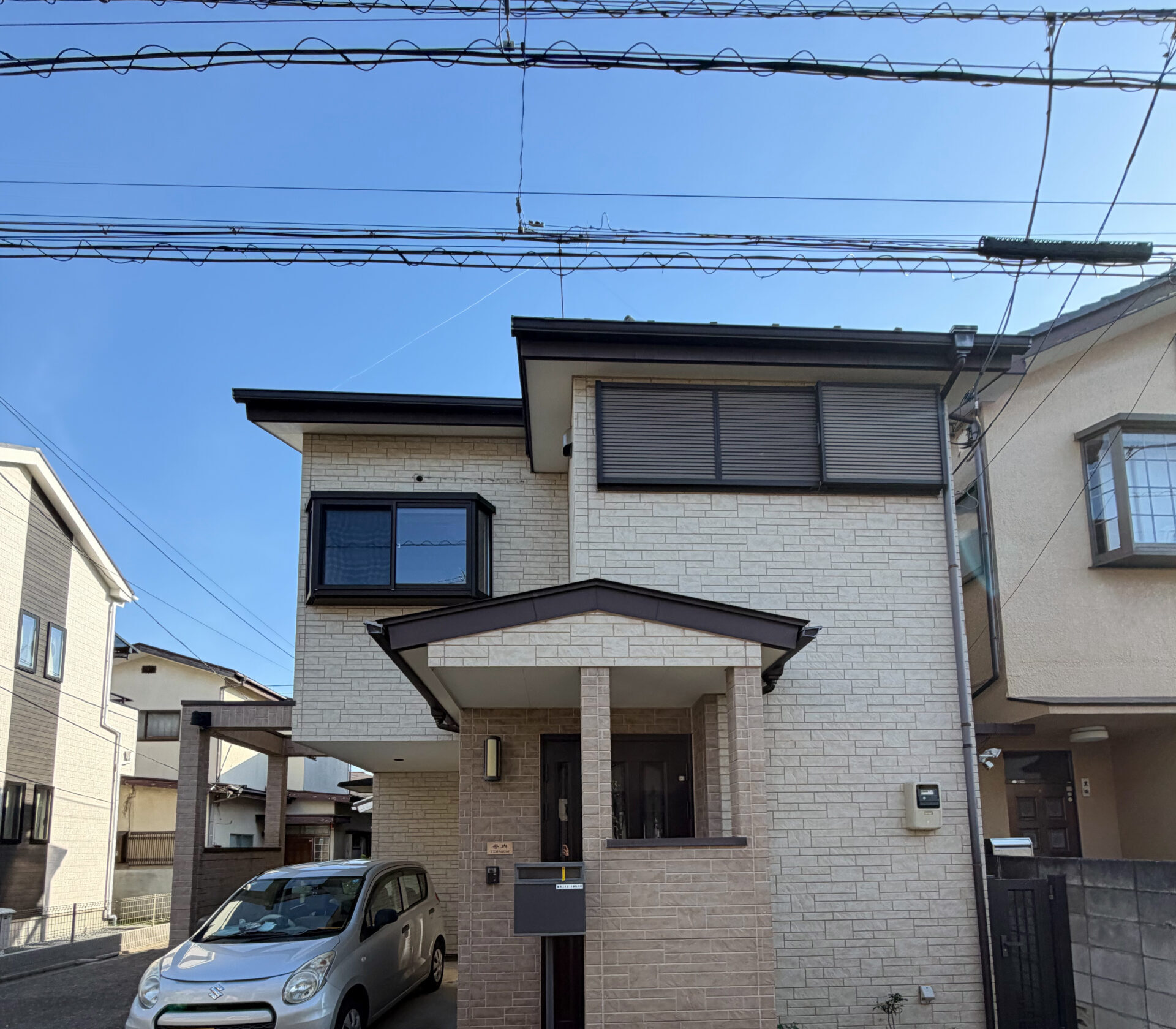 府中市新町の解体工事の画像