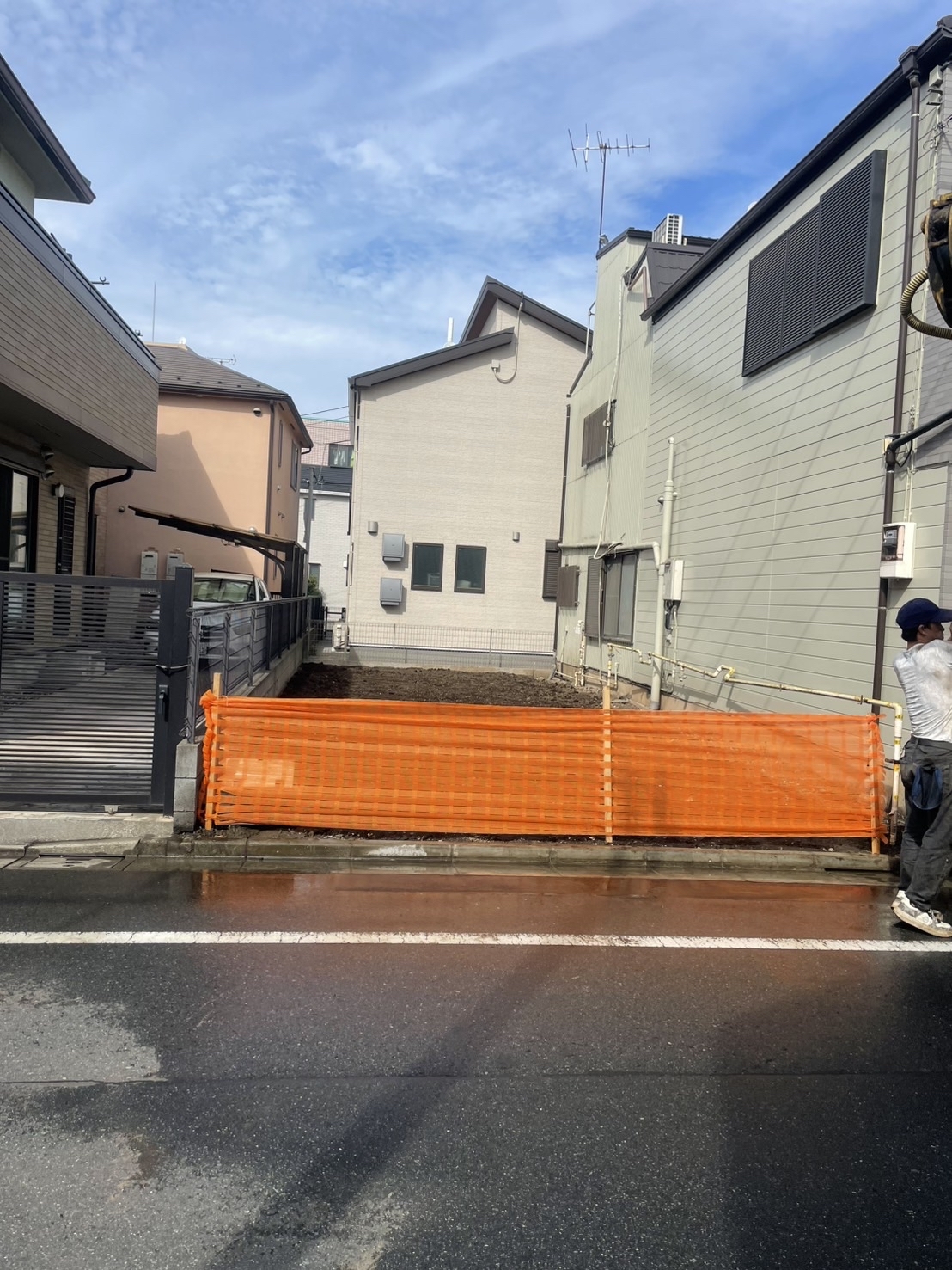 豊島区千早の解体工事の画像
