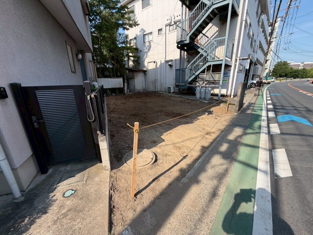 川崎市高津区北見方の解体工事