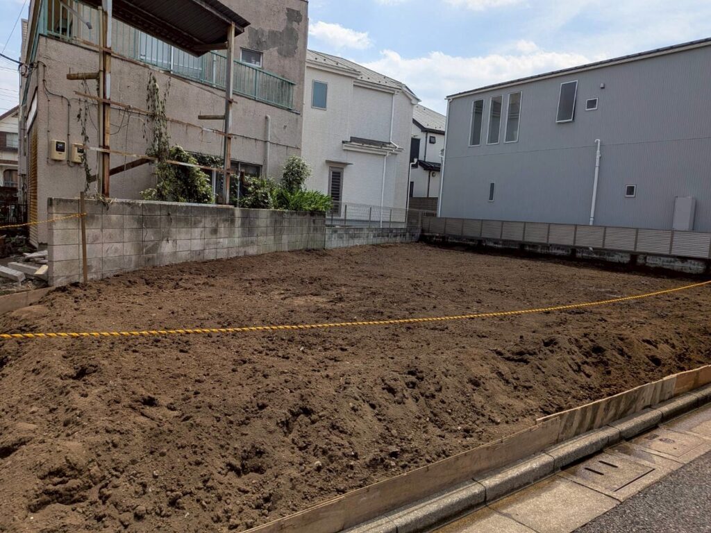 練馬区中村の解体工事