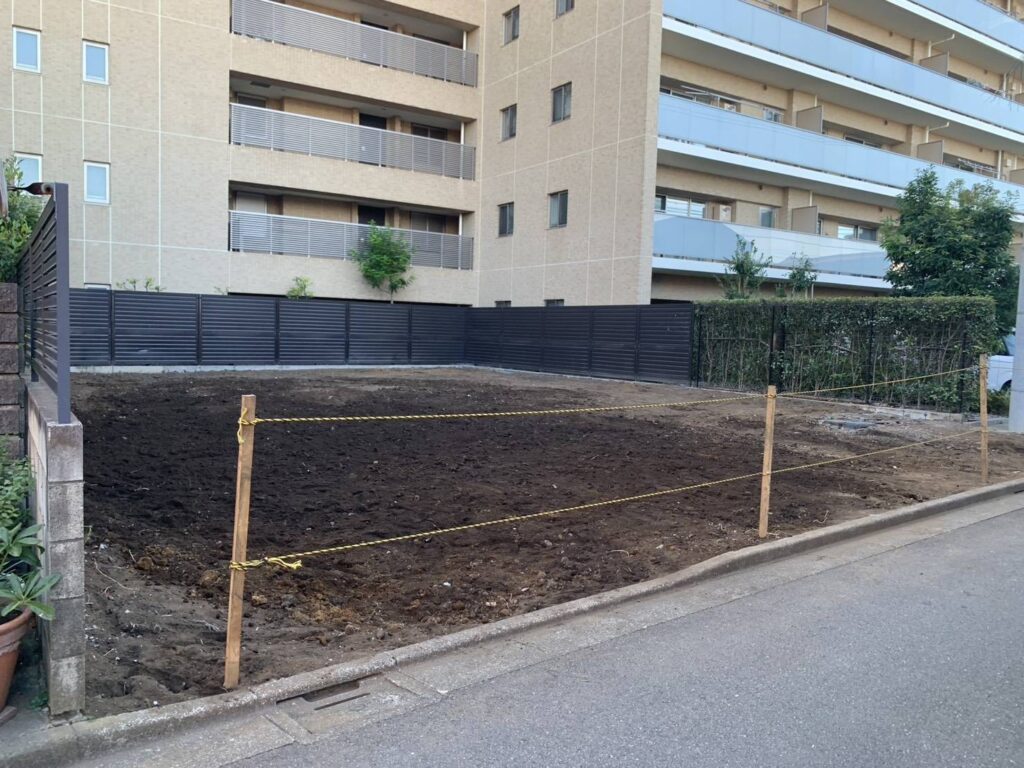 三鷹市下連雀の解体工事