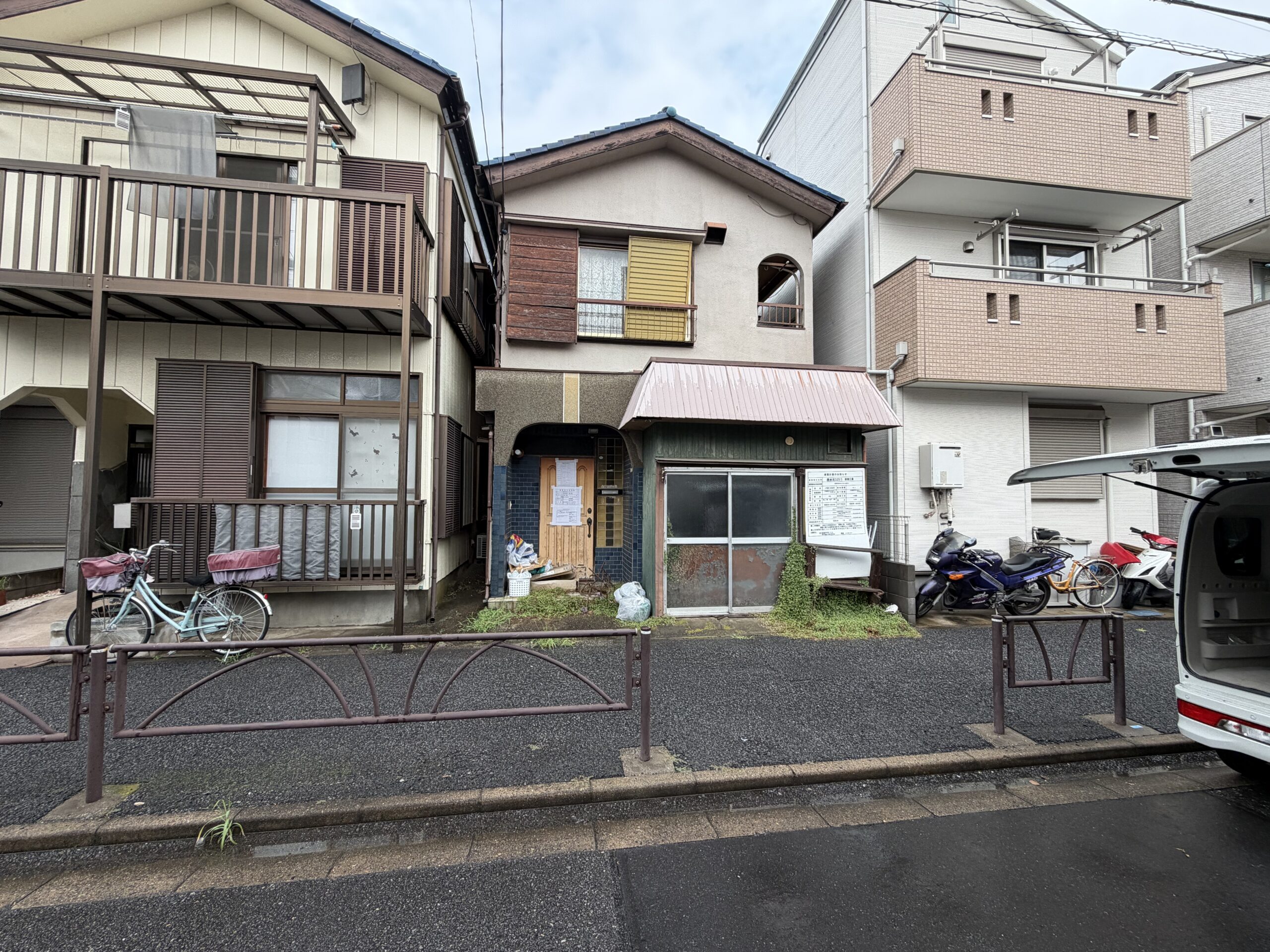 葛飾区西水元の解体工事の画像