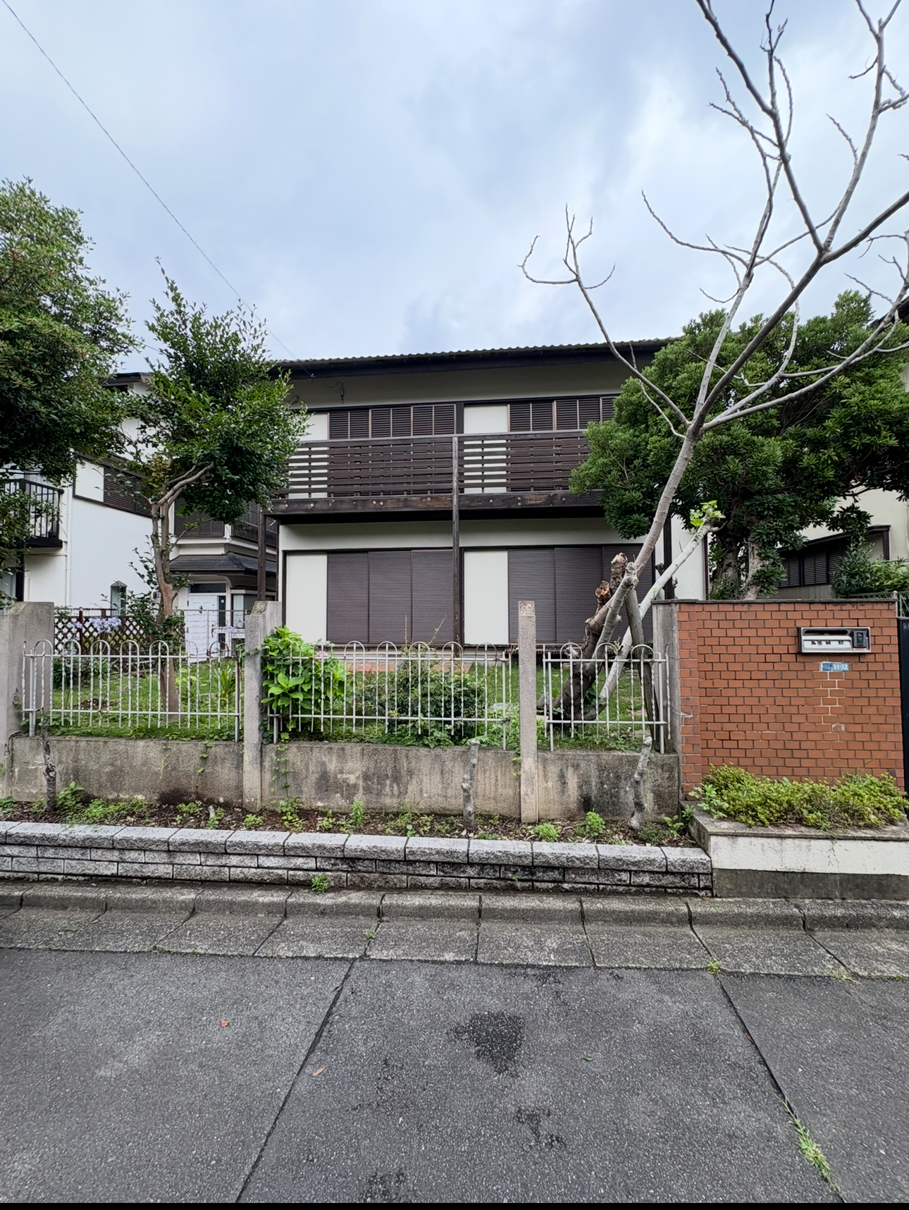 川崎市麻生区王禅寺東の解体工事の画像